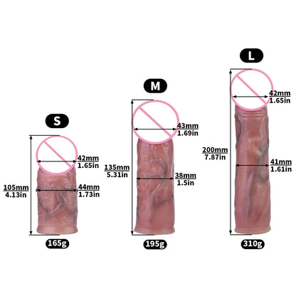 FRKO Flat Inverted Chastity Cage With Detachable Silicone Skin Feeling Dildo Bondage Belt CBT Adlt Games Cocklock Sex Toys Gays