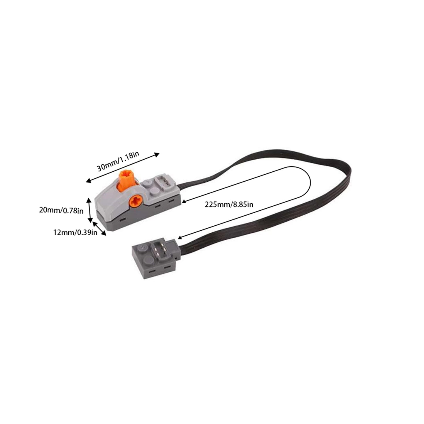 MOC Power Functions Part Building Blocks Train Track Motor Battery Box Infrared Remote Control Receiver M-motor for Legoeds