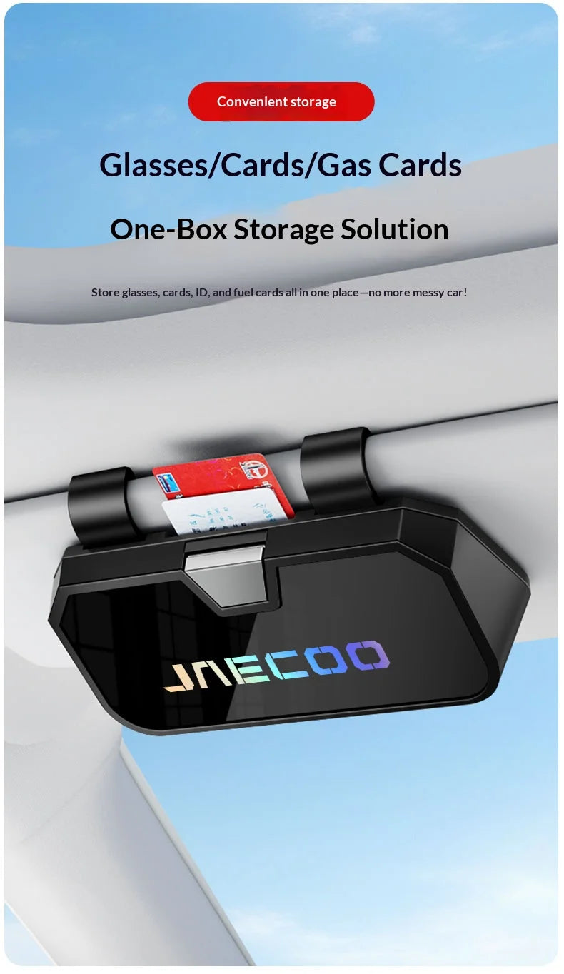Suitable for JAECOO J5 J6 J7plus jaecoo J8 J7Phev car mounted sunglasses case sun visor sunglasses storage box