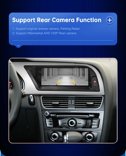 CN Road Top 8.9 12.3'' Touch Screen Multimedia Player Andriod Auto Link For Audi A4 S4 B8 2009-2015 GPS Carplay Display Car Play