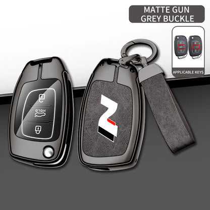 Modern High-End Hyundai Key Cover Suitable for N LINE N IX35 IX25 Tucson Sonata Car Key Case Luxury Design Vehicle Accessories