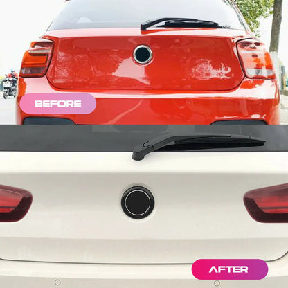 Car Exterior Parts Gloss Black Rear Badge Boot Ring Surround For Bmw F20 F21 1 Series M135i M140i Durable Automotive Parts