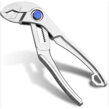 Car Auto Repair Tool Mini Groove Joint Pliers Push Lock V Jaw Adjustable Multi Grip Hand Tool Car Repair Mechanic Workshop Jaw