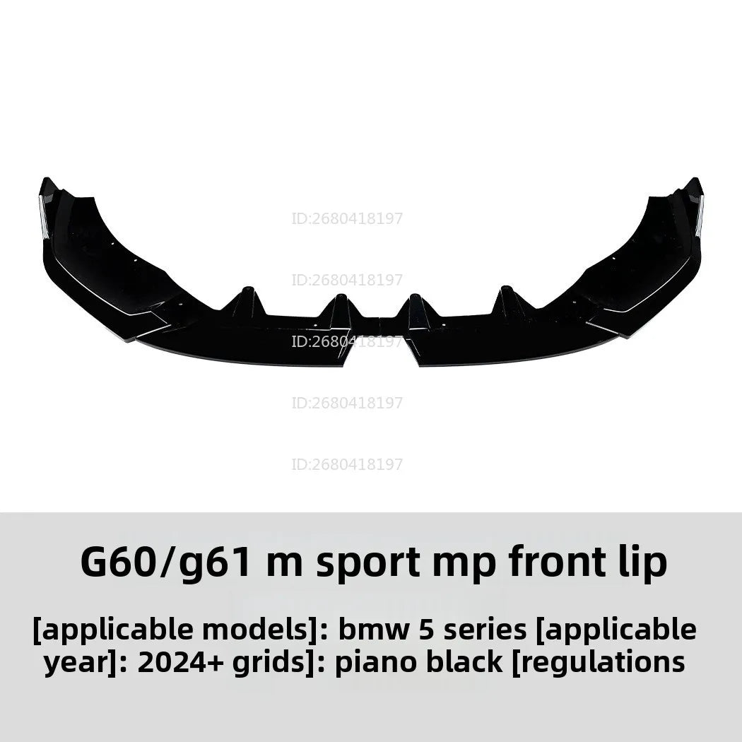 For BMW 5 Series Bmw I5 G60 G61 2024+ Mp Front Lip Front Shovel Spoiler Modification Accessories