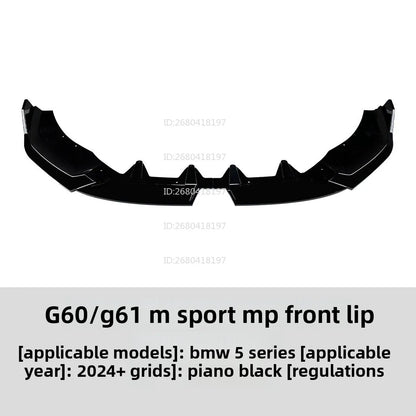 For BMW 5 Series Bmw I5 G60 G61 2024+ Mp Front Lip Front Shovel Spoiler Modification Accessories