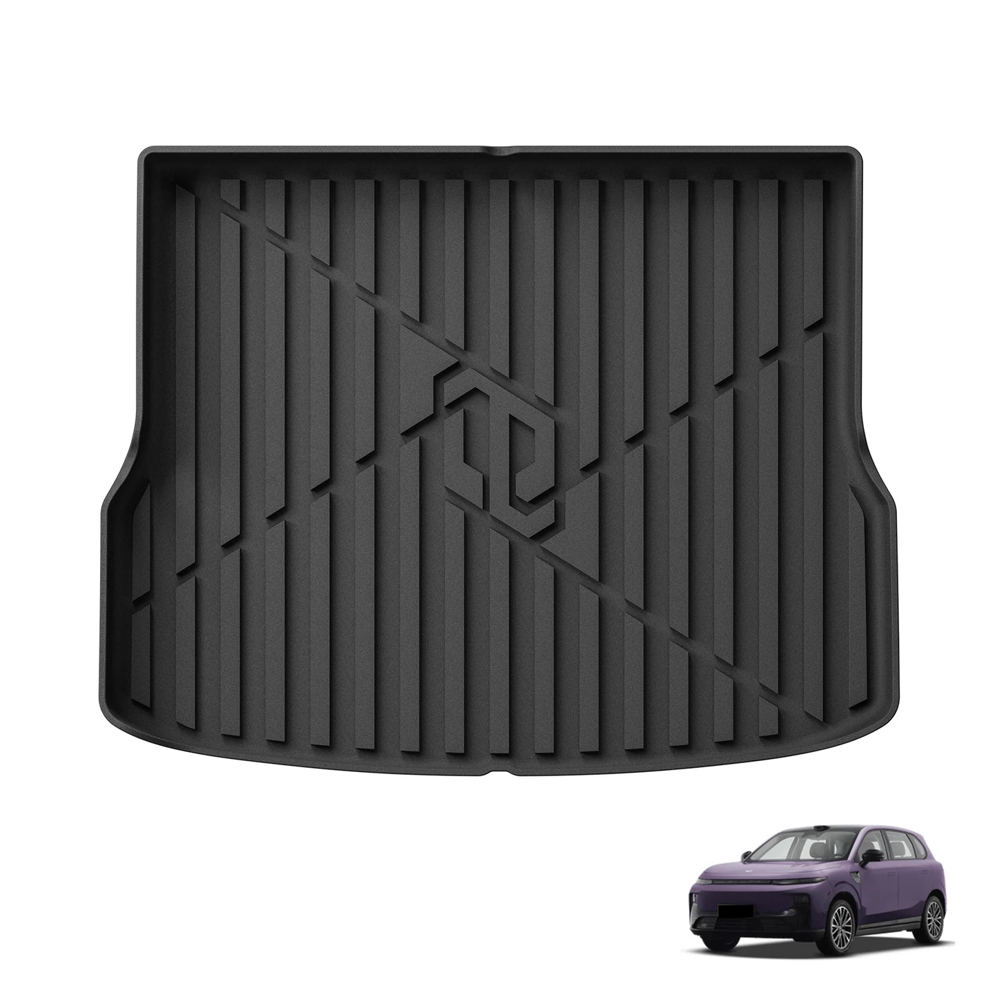 for Leapmotor B10 2025 2026 Car Floor Mats Cargo Liner Trunk Pad TPE 3D Foot Mat Left Hand Drive Waterproof All Weather BLACK