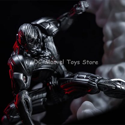 New Version In Stock AC Toys Ultron White Ryu Action Figures Kaiyodo Amazing Yamaguchi Avengers Ko Model Gift Toys