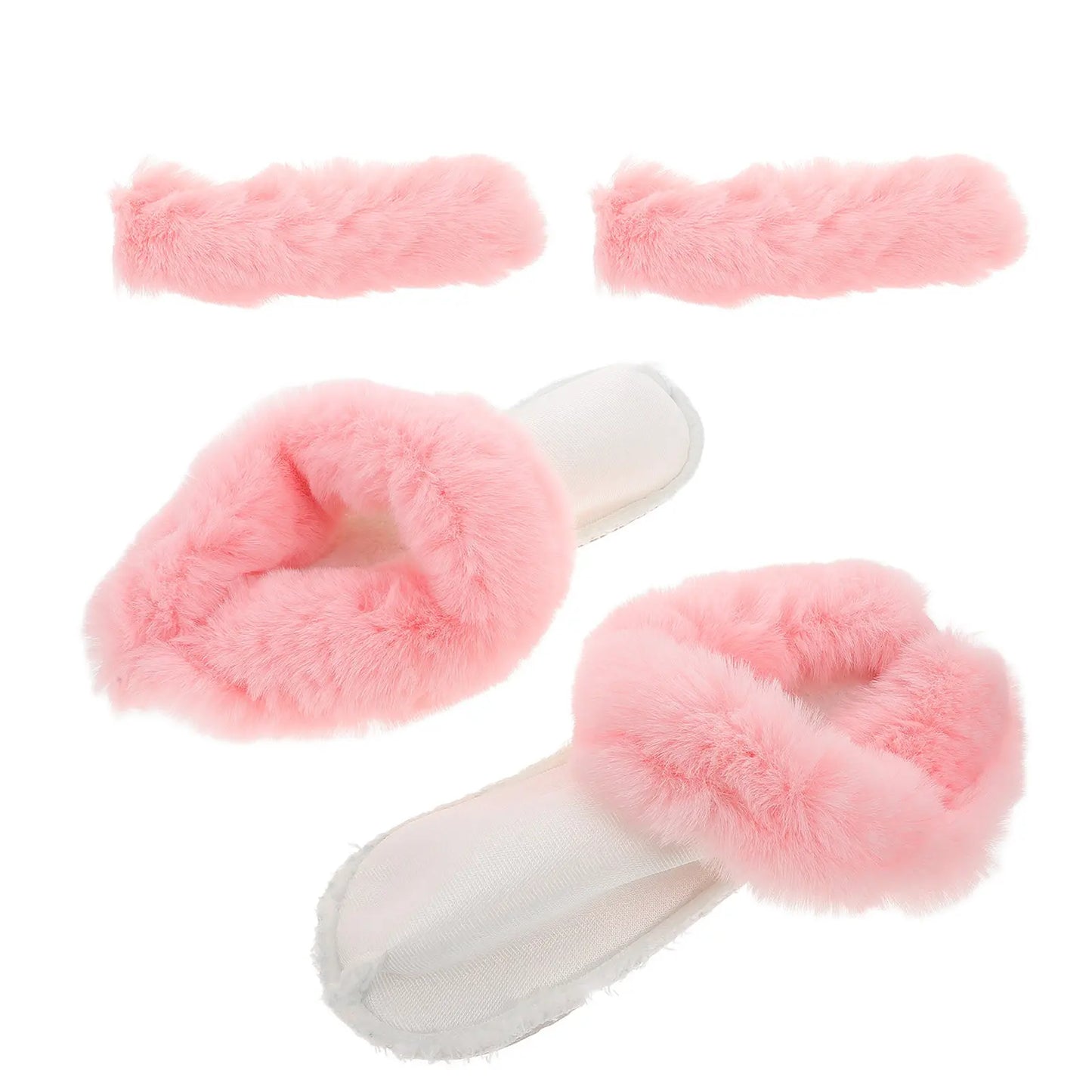1Set Winter Shoe Inserts for Hole Shoes Thick Soft Lining Detachable Warm Insoles Replacement Liners for Adult Men Women Size