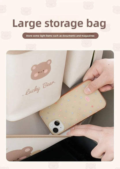 Car Seat Back Organizer - Rear Hanging Storage Bag, Backseat Table Tray, Vehicle Mounted Desk Board