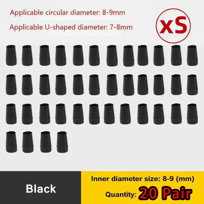 High Heel Protector Caps for Stilettos, Anti-Slip & Noise-Reducing Heel Savers, Durable TPU Heel Covers for Women Soft Damping