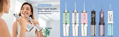 Water Dental Waterpick Irrigator Ipx7 Waterproof Irrigation Mouthwash Machine Oral Floss Flosser Irigator For Teeth Cleaner