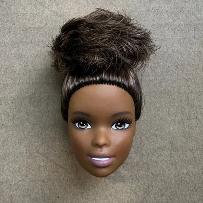 1/6 Vintage Doll Heads Mermaid Racer Super Model Princess For 30cm Solid Male Female Children Playing Birthday Gifts