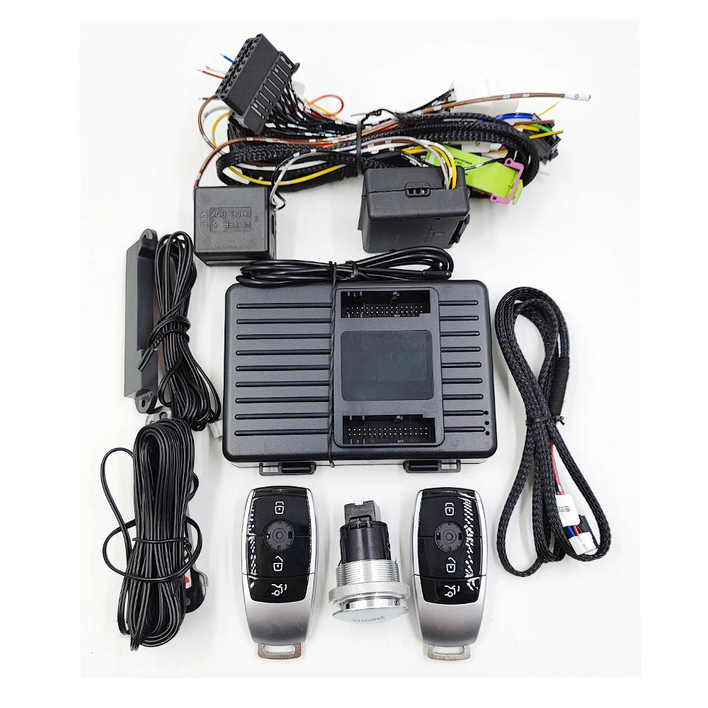 For Mercedes Benz G Class 2009-2011 Add Car Push Start Stop Remote Starter and Keyless Entry System New Remote Key Car Products