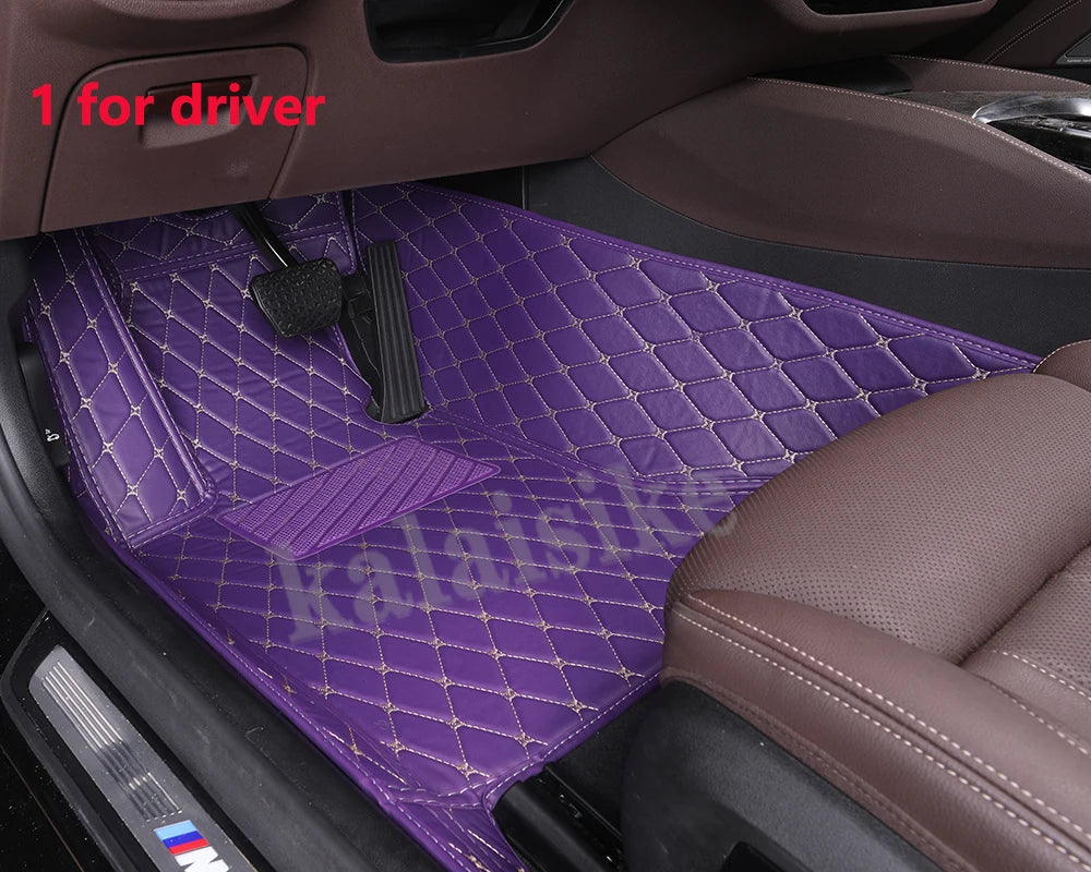 Custom Car Floor Mat for SsangYong All model Stavic Korando Kyron tivoli rexton Actyon Chairman auto accessories interior parts