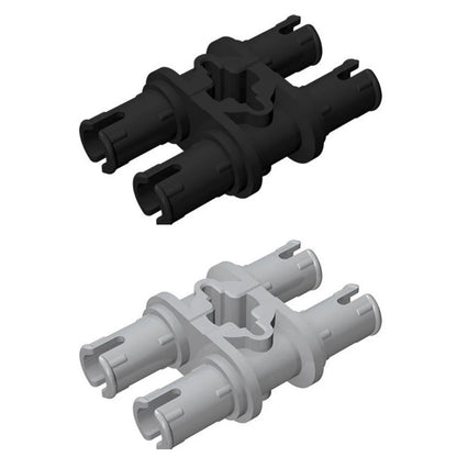 100pcs 32138 Building block part  2x3 4-pin connector 65098 compatible with MOC accessories for loose parts