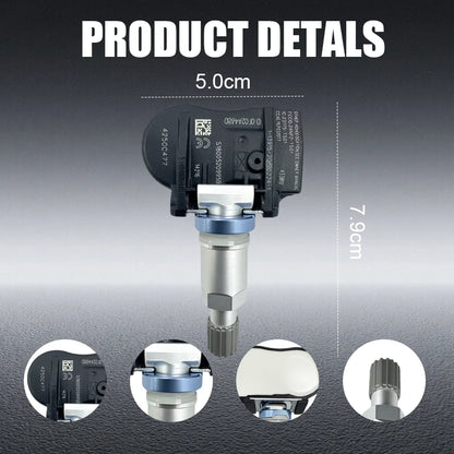 1/4PCS Tire Pressure Monitoring Sensor TPMS 4250C477 For Peugeot 4008 Mitsubishi Outlander Compatible With 1612477080 433MHZ