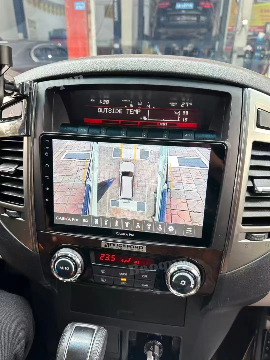 Android 16 QLED Car Radio For Mitsubishi Pajero 4 V80 V90 2006-2024 Autoradio Multimedia Player GPS For Carplay Android Auto bt
