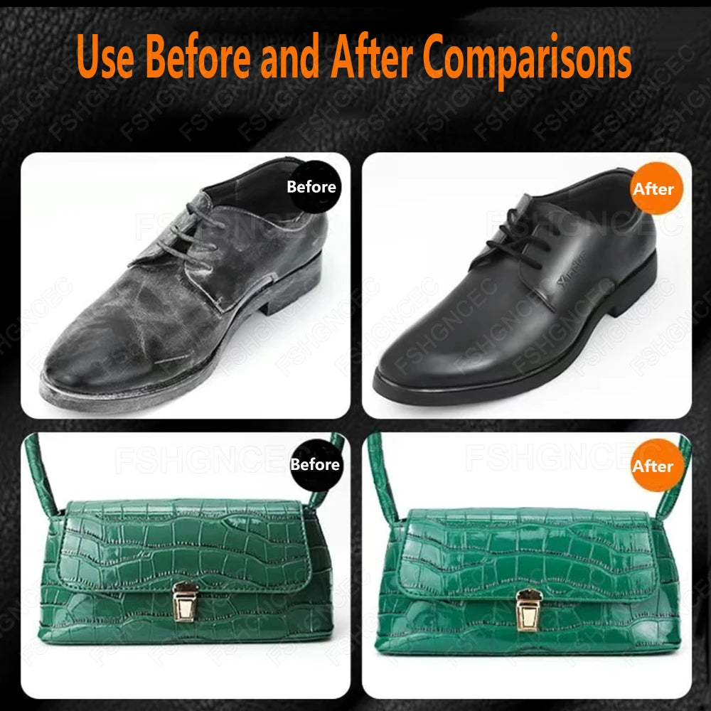 Professional Shoes Care kit Cleaner Set for Sneakers Leather Shoes Cleaning Polishing includes Shoehorn Shoe Polish Brush Cream