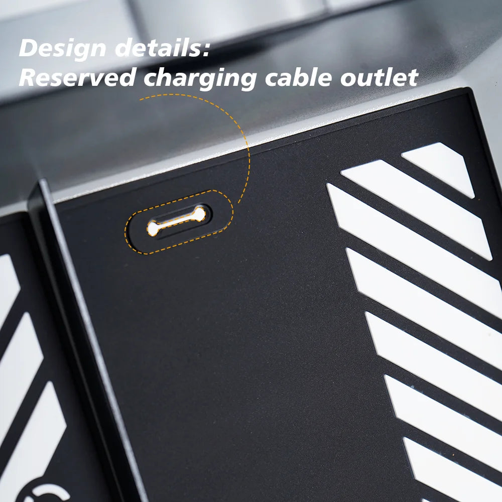 Armrest Organizer Tray Suitable for Tesla Model Y Juniper 2026 Model Y L 6 Seater Translucent ABS Box 2/4/6PCS Silicone Mat Set