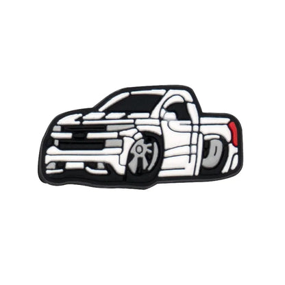 1/25PCS Cool Car Shoe Charms Accessories Pins for Men Boys Muscle Car Supercar Shoe Decorations fit Sandal Sneaker Clog Buckle