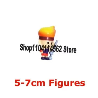 Mini Anime Figures Fashion Original Star-Game Decoration Cartoon Heroes Model Cotton Dolls Boys Christmas Gifts Collectible
