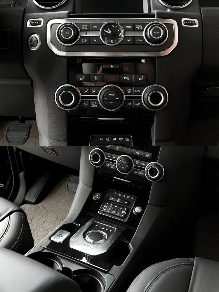 For Land Rover Discovery 4 LR4 2010-2016 Accessories ABS Car Center Console Gear Shift Frame Decoration Cover Trim Sticker