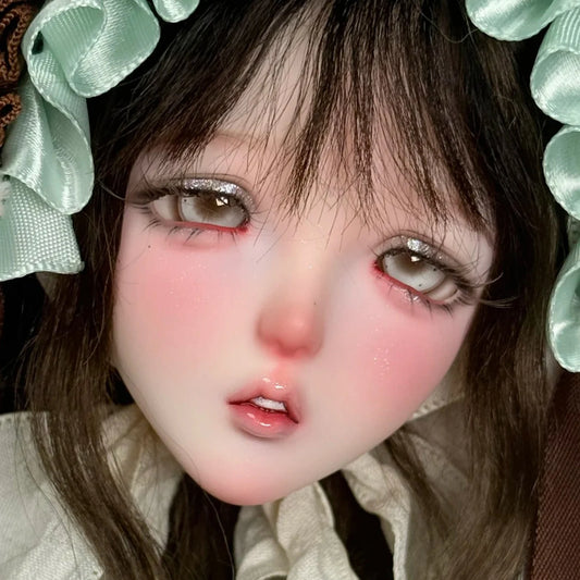 1/4 BJD Doll AP - Pre-order Soft Fairy Face with Open Mouth Busty Lip Resin Art Doll for Collector Gift