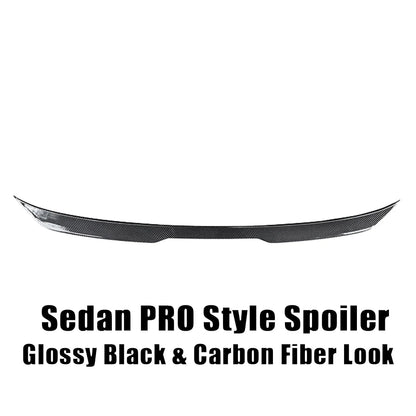 XVIP Carbon PRO Style Trunk Spoiler Wing For BMW 5 Series G30 F90 M5 Sedan 2018-23 Replacement Spoiler Accessories Exterior Wing