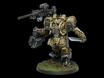 Casting Resin Model Assembly Kit, GK, Mechanical Warrior, Unpainted (including Base)
