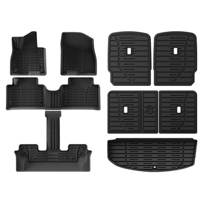 for Hyundai Palisade 2026 6/7 Seat Floor Mat Rear Trunk Pad 3rd 2rd Row Seat Backrest Liner Protective Car Interior Accessories