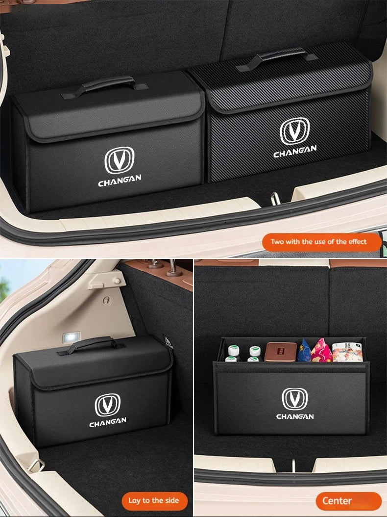 Car Trunk Storage Box Organizer Stowing Tidying Container Bag For CHANGAN UNI-T UNI-K UNI-V CS75PLUS CS55 EADO PLUS CS35 CS55
