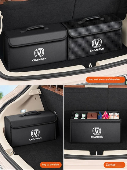 Car Trunk Storage Box Organizer Stowing Tidying Container Bag For CHANGAN UNI-T UNI-K UNI-V CS75PLUS CS55 EADO PLUS CS35 CS55