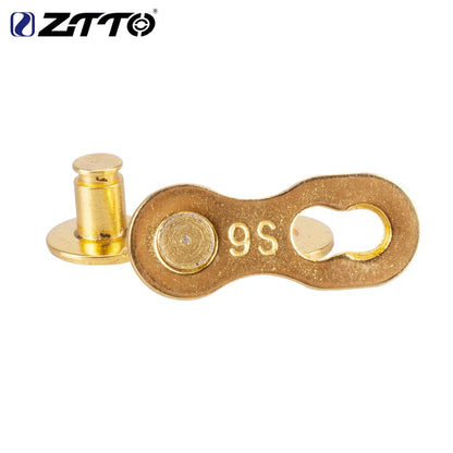 ZTTO Bicycle 116 Links 8Speed 9Speed 10Speed Chain MTB Road Bike Chains Power Lock High Quality Current Cycling Accessories