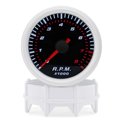 Tachometer For 12V Car 52mm Universal Smoke Len RPM Turbo Boost Gauge 2 Bar PSI Water Temp Meter Oil Pressure Gauge  Tacho