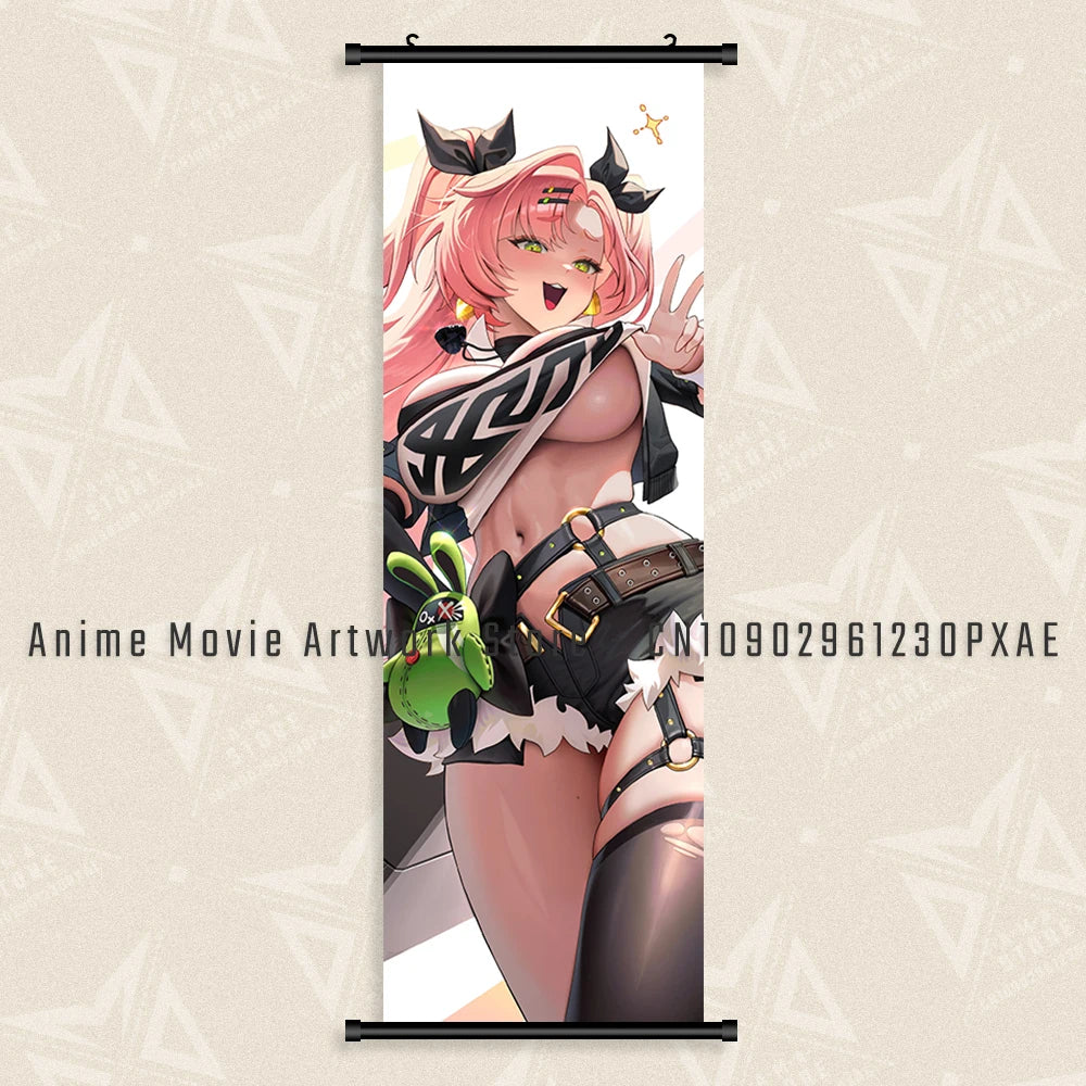 Zenless Zone Zero Game Figures Home Decor Prints Painting Pictures Wall Art HD Kawaii Canvas Poster Bedside Background No Frame