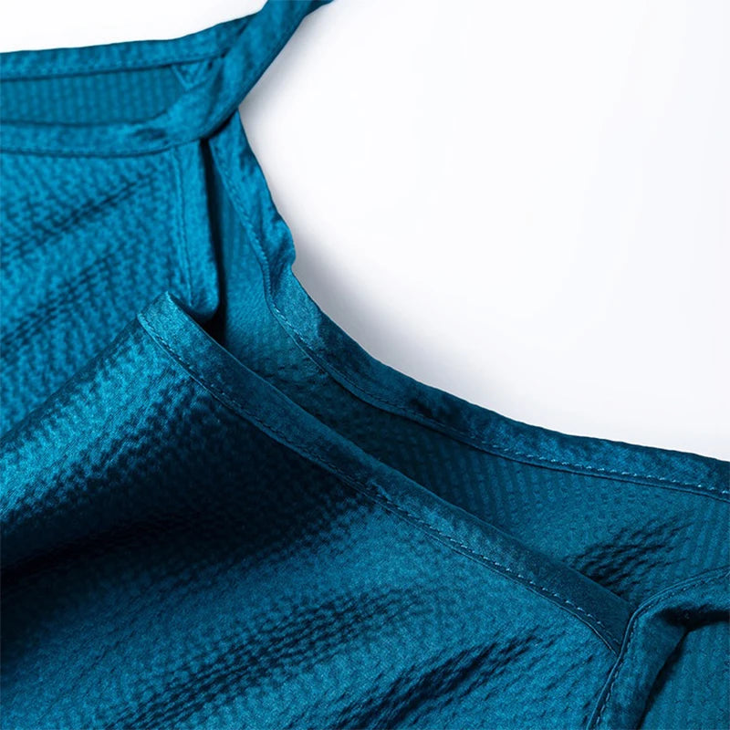 Women Camisole 100% Mulberry Silk Solid Colors Pearl Silk Fashion Spaghetti Straps Top Shirt Summer Beach M1548