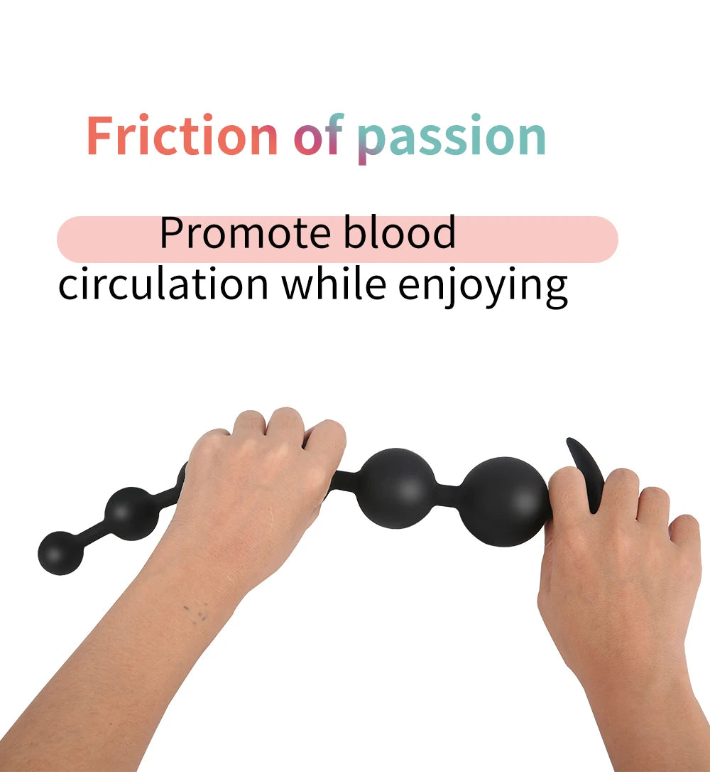 Silicone Anal Beads Dilator,Big Annals Balls,Long Ass Anus But Butt Plug,Analplug Buttplug Butplug,Analsex Prostate Sex Toys