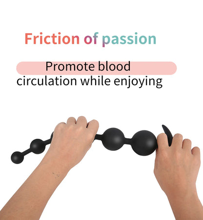 Silicone Anal Beads Dilator,Big Annals Balls,Long Ass Anus But Butt Plug,Analplug Buttplug Butplug,Analsex Prostate Sex Toys