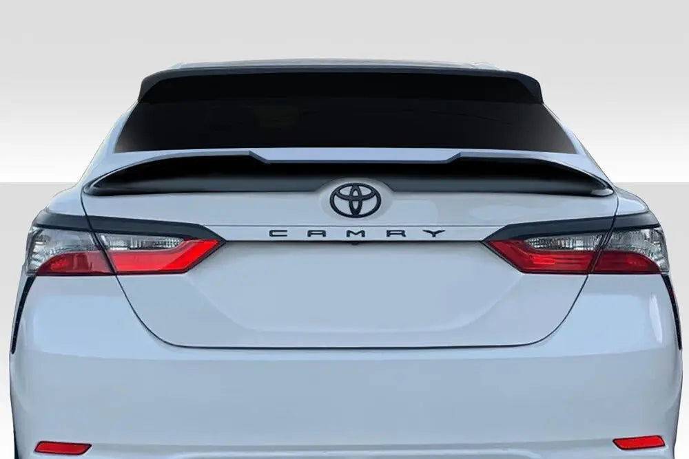 For Toyota Camry 8th 2018-2024 TRD Style Rear Wing Tail Spoiler Diffuser Trunk Top Wing Tail Lip Auto Parts Body Kit