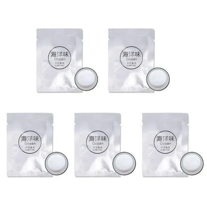 Solid Car Air Freshener Tablets Refill Replacement Scent Tablets for Car Vent Clip Diffuser Long Lasting Fragrance Ocean Flavor