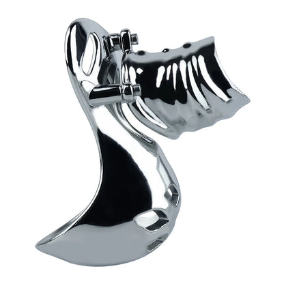 FRRK Metal Chastity Device Bondage Gear Power Control Sex Tool for Couple Sexual Enhance Cock Cage BDSM Cuckold Adult Man Needs