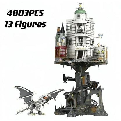 Cheapest 4803Pcs Requiring Assembly Dispaly Building Bank Collectors Edition Block Model Birthday Christmas Gifts