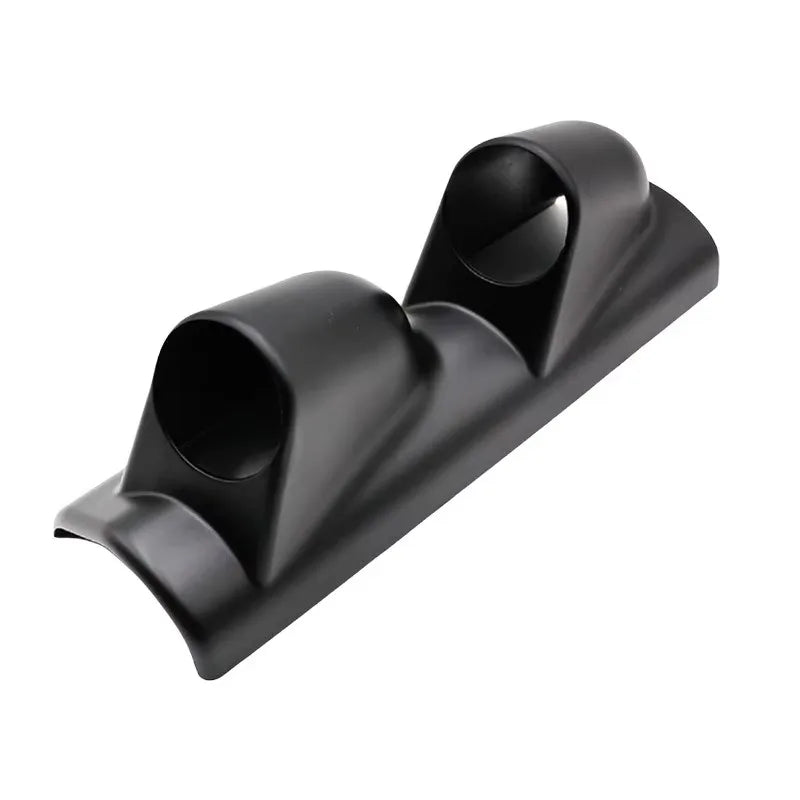 Universal 1 2 3 Hole Left/Right Hand  Auto Dual Holes A-Pillar Holes Gauge Holder Pod Modified Instrument for Black 52mm