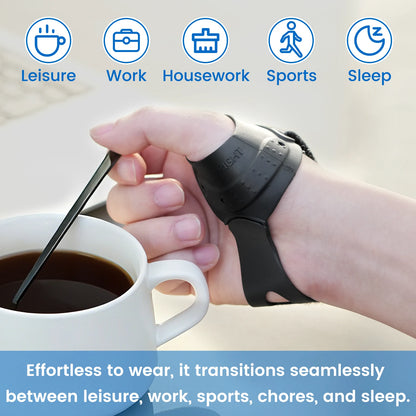 VELPEAU Thumb Basal Joint Splint for Osteoarthritis Arthritis and Tendinitis Pain, Upgraded Rubber CMC Thumb Brace for Women Men