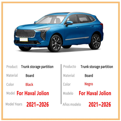 For Haval Jolion 2021~2026 2025 2024 Multifunction Trunk Storage Partition Storage Auto Interior Parts Organizer Car Accessories
