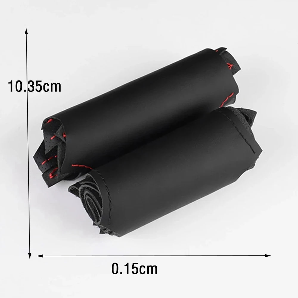 Anti-Slip Suede Leather Car Steering Wheel Cover For Seat Leon MK1 Volkswagen VW Golf 4 IV Passat B5 Variant Polo Skoda Fabia 1
