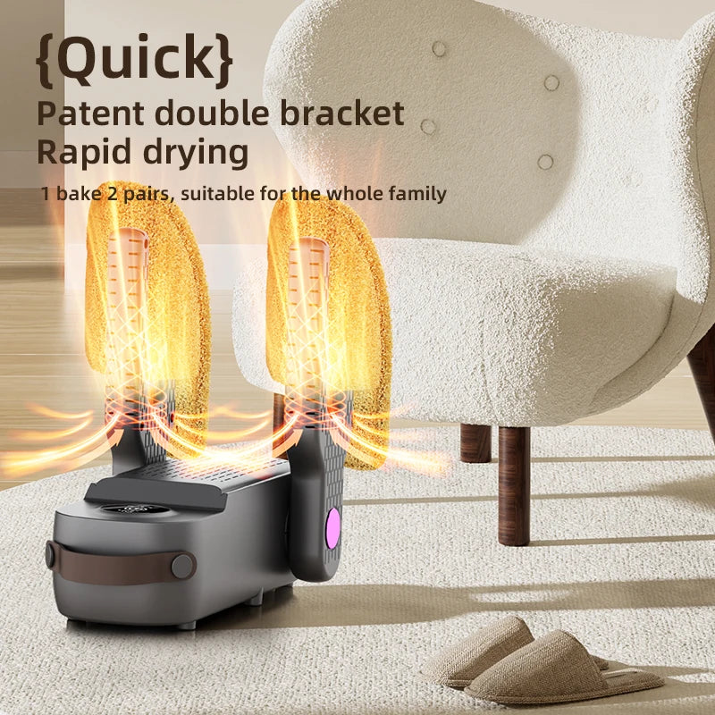 New Intelligent Constant Temperature Timed Shoe Dryer Machine Dehumidification Shoe Drying Machine Portable Storage Household