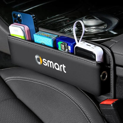 Car Special Seat Crevice Storage Box Seat Slit Catcher Organizer For SMART Eq Fortwo Forfour 453 451 452 450 454 accesorios