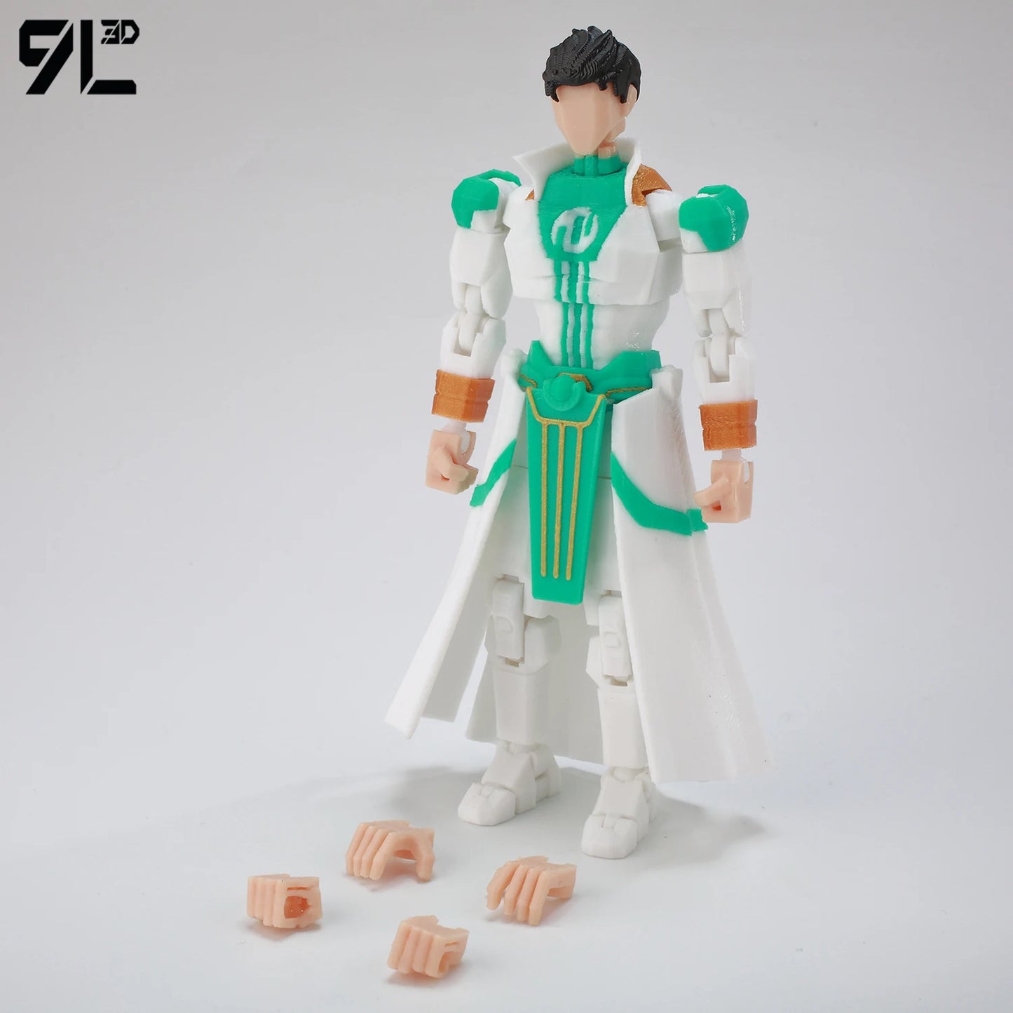 9L3D Printed Invincible Tech Jacket Toys Action Figures Titan13 T13 Dummy 13 Superheroes Multi-Jointed Movable Shapeshift Toys