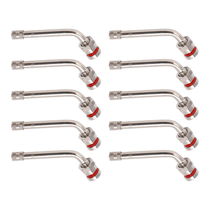 10 Pcs Tire Valve Stems Truck Tire Valve Stems TR545D 60 Degree Valve Stem for Alcoa 22.5inch 24.5inch Aluminum Wheels TR545D